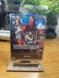 Shanks (2025 PSA Magazine Promo) OP09-001 One Piece Promotion Cards Foil - Image 1