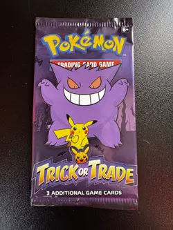 6x Pokemon TCG Trick Or Trade Halloween 2022 Unopened 3-Card BOOster Packs - Image 3