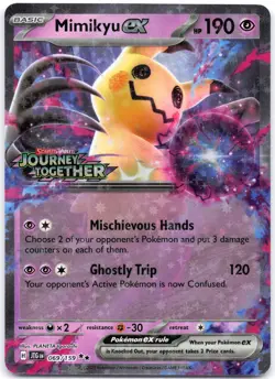 Mimikyu ex (Journey Together Stamped) 069/159 Miscellaneous Cards & Products - Image 1