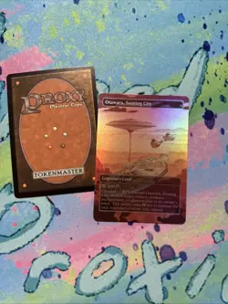Otawara, Soaring City Full Art Foil Mtg Playtest Card Star Wars Cloud City - Image 1