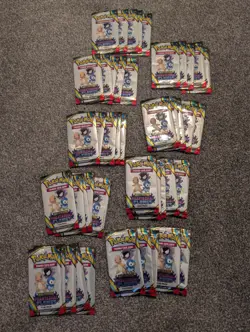 x45 Pokemon Phantasmal Flames Fun Pack Boosters (3 Card Packs) New & Sealed! 🔥 - Image 1