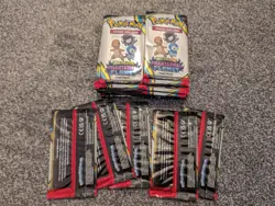 x45 Pokemon Phantasmal Flames Fun Pack Boosters (3 Card Packs) New & Sealed! 🔥 - Image 2