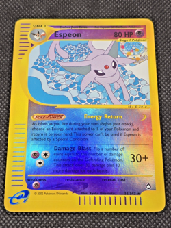 Espeon 11/147 Reverse Holo Rare Aquapolis Pokemon Card - NM - Image 2