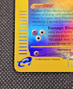 Espeon 11/147 Reverse Holo Rare Aquapolis Pokemon Card - NM - Image 3