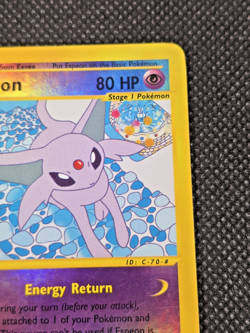 Espeon 11/147 Reverse Holo Rare Aquapolis Pokemon Card - NM - Image 5
