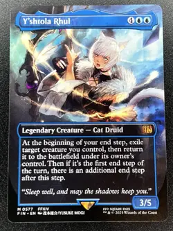 Y'shtola Rhul M 0577 FIN Borderless Regular MTG: Final Fantasy NM - Image 1
