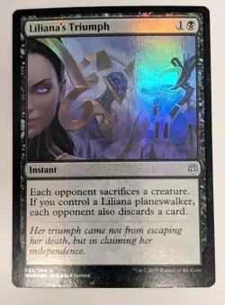 Liliana's Triumph War of the Spark Foil - MTG - Image 1