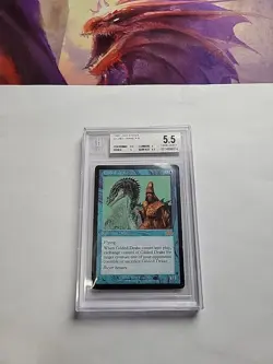 MTG - Gilded Drake ( BGS 5.5 ) Urza's Saga Regular Rare #76 - Image 2