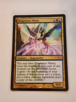 Progenitor Mimic #92 MTG Dragon's Maze Mythic Green Blue Creature Regular NM - Image 1