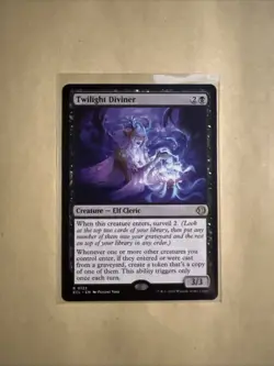 MTG Twilight Diviner ECL 0122 R NM Regular - Image 1