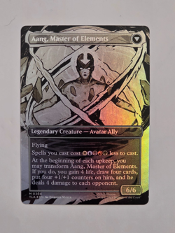 Avatar Aang - M0308 Foil (Borderless) - Avatar: The Last Airbender - MTG - NM - Image 2