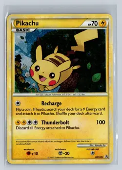 2010 Pokemon HGSS Black Star Promos Pikachu #HGSS03 - Image 1