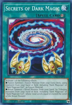 Secrets of Dark Magic - LDS3-EN096 - VLP - Common - 1st ed - Yugioh - Image 1