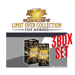 PSL YuGiOh! Limit Over Collection THE HEROES 3Box Set Japanese - Image 1