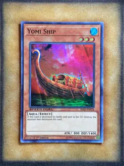 Yugioh Yomi Ship SBAD-EN024 Speed Duel Super Rare 1st Ed NM - Image 1