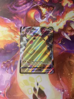 Pikachu VMAX 044/185 SWSH Vivid Voltage Holo Ultra Rare Pokemon TCG Card NM/M - Image 1
