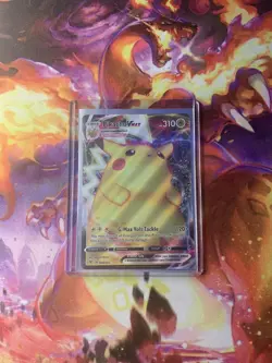 Pikachu VMAX 044/185 SWSH Vivid Voltage Holo Ultra Rare Pokemon TCG Card NM/M - Image 3