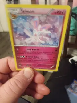 Pokemon Card TCG Sylveon 72/111 XY Furious Fists Cracked Ice Holo Rare 2014 - Image 5
