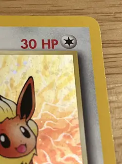 Pokemon Eevee Black Star Promo Card #11 - Holo Rare LP WOTC TCG (P17) - Image 2