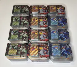 Pokemon Promo Card & Tin Lot Of 12 - Includes Tins With Promo Cards - No Packs - Image 1