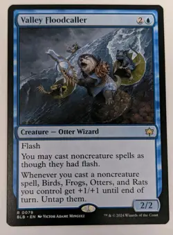 Valley Floodcaller Bloomburrow - MTG RARE - Image 1
