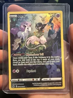 Pokemon TCG Mew Crown Zenith Galarian Gallery Holo Rare Card GG10/GG70 NM - Image 1