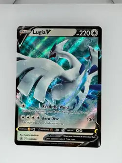 2019 Pokemon Sword & Shield Lugia V SWSH301 NM - Image 1