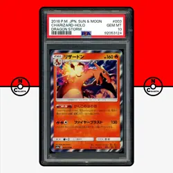 Pokemon PSA 10 Charizard Holo 003/053 sm6a Dragon Storm Japanese - Image 1
