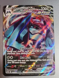 Pokemon Metagross VMAX 113/198 Chilling Reign NM - Image 1
