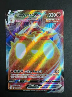 Pokemon Fusion Strike: Cinderace VMAX 045/264 NM - Image 1
