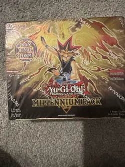 Yu-Gi-Oh Millennium Pack 1st Edition Sealed Booster Box - Image 1