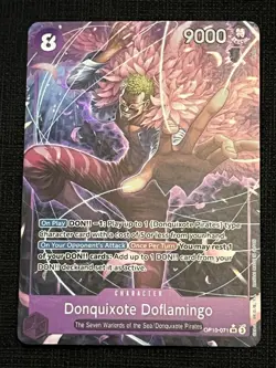 One Piece Donquixote Doflamingo SR Alt Art OP10 - Image 1
