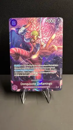 One Piece Donquixote Doflamingo SR Alt Art OP10 - Image 1