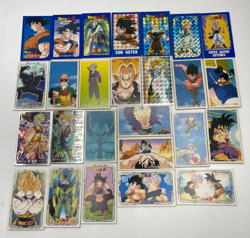 Vintage Dragon Ball Z Prism & Regular Cards Lot – Goku, Gohan, Trunks, Goten, - Image 1