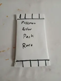 Handmade Booster Pack Pokemon Cards Very Luky For Who Ever Gets It - Image 1
