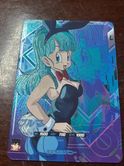 Dragon Ball Super Divers Bulma Bunny Girl Limited L SDV5-LPUR1 Bandai Japan Card - Image 1