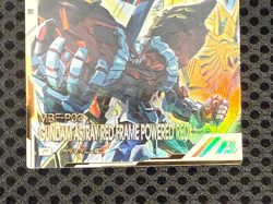 Gundam ARSENAL BASE Card FQ03-020(P) GUNDAM ASTRAY RED FRAME BANDAI Prism JAPAN - Image 4