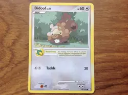 BIDOOF 73/123 Diamond & Pearl Mysterious Treasures - Non Holo - Pokemon Card - Image 3