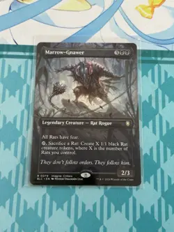 MTG English Marrow-Gnawer (Borderless) NM Normal Commander: Bloomburrow - Image 1