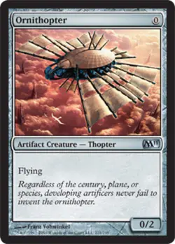 Ornithopter x1 - Magic 2011 - Light Play, English - Magic 2011 - Image 1