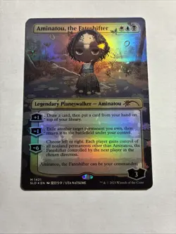 Aminatou, the Fateshifter (Rainbow Foil) - Secret Lair Drop MTG Plus Bonus Rare! - Image 1