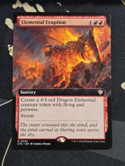 Elemental Eruption (Extended Art) Commander: Outlaws of Thunder Junction Regular - Image 1