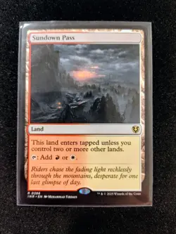 MTG Sundown Pass 0286 Innistrad Remastered NM - Image 1