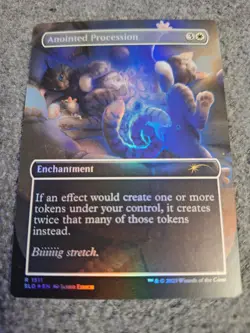 Anointed Procession (1511) Foil / Secret Lair Drop Raining Cats & Dogs SLD - Image 1