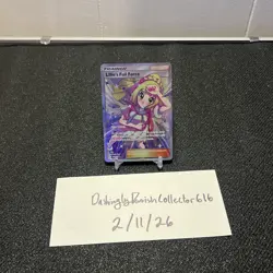 Pokemon Lillie's Full Force 230/236 Sun & Moon Cosmic Eclipse Holo Rare TCG - NM - Image 4