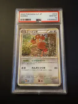 PSA 10 GEM MINT Pokemon Dodrio Japanese #14/32 Holo CLF Collezione Classic - Image 1