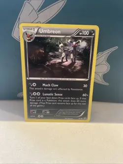 Pokemon TCG Umbreon XY XY96 Holo Promo Card Light Play - LP Condition - Image 1