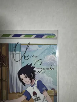 Sasuke Uchiha NRSA01-PU-005L4 Stamped Naruto Kayou Card Heavens Scroll Series 1 - Image 3