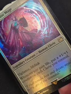 Minwu, White Mage FINAL FANTASY 26 MTG Holo Foil - Image 3