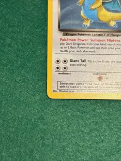 Pokemon TCG Dark Dragonite 5/82 Team Rocket Holo Rare LP - Image 5